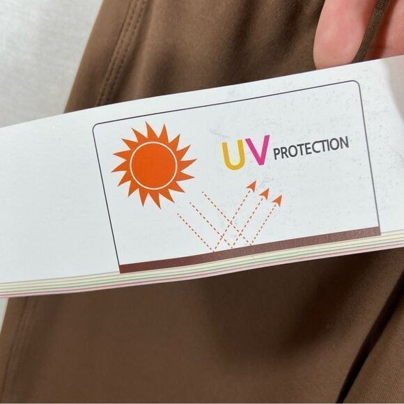 Brand New With Tags Private Island Hawaii Brand Brown Swim Cover Up Pants XS - Picture 6 of 9